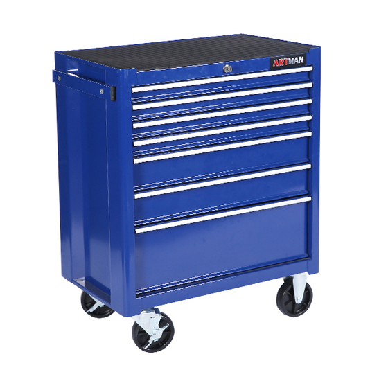 7 Drawers Us General Tool Cabinet Tool Trolley with Tools Set 
